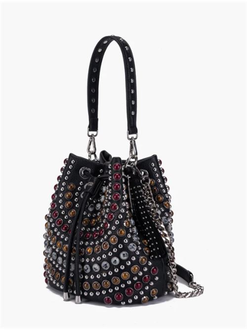 andromeda stones bucket synt.tumbled LA CARRIE | 152M-EM-308-TSBBLACK